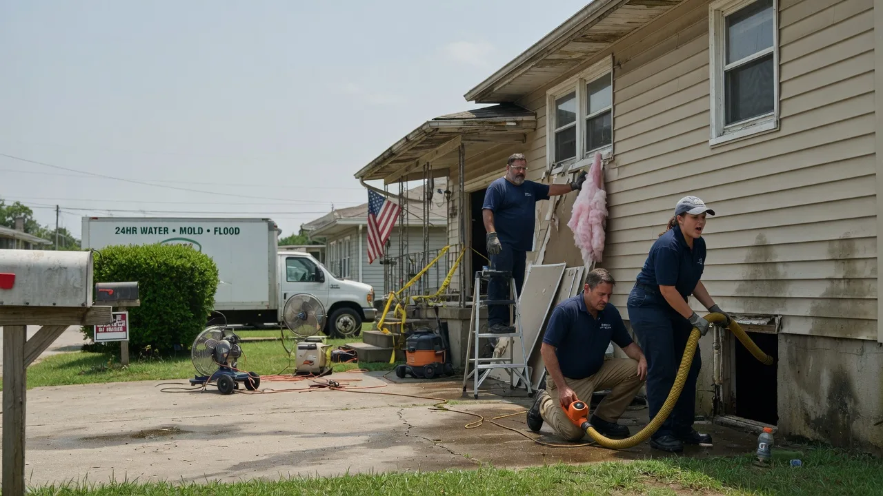 Water Damage Repair in Hecker, IL near me